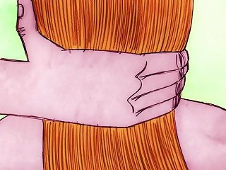 Unclothed Affection - Animation Featuring A Busty Woman Engaging In Oral Sex